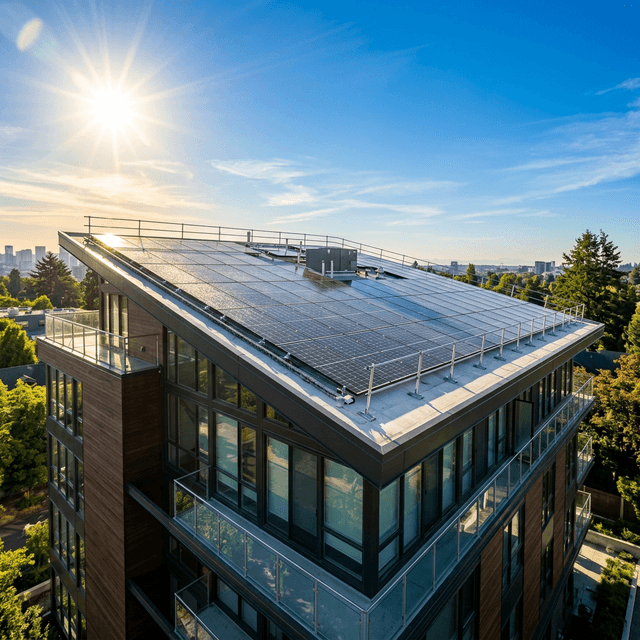 PV-Lösung mit Blick auf Eigenverbrauch